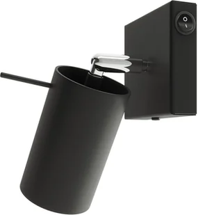 Sollux Lighting Kinkiet RING czarny z włącznikiem BITTERSWEET SHIMMER - Lampy ścienne - miniaturka - grafika 3