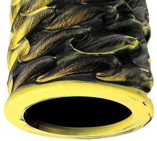 HMS Wałek fitness/roller FS133 33 cm żółto-czarny - Akcesoria do masażu - miniaturka - grafika 3