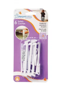 Dream Baby Zatrzask zabezpieczający (6szt) PCR101P A - Zabezpieczenia dla dzieci - miniaturka - grafika 3