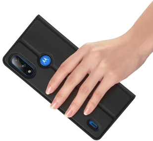Etui z klapką Dux Ducis Skin Pro do Motorola Moto E7 Power / E7i Power czarny - Etui i futerały do telefonów - miniaturka - grafika 7