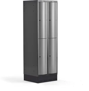 AJ Produkty Metalowa szafa ubraniowa na cokole - Szafki BHP - miniaturka - grafika 7