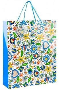 Folkstar Torebka ozdobna XL kaszubska FOLKSTAR - Opakowania i torebki na prezenty - miniaturka - grafika 2