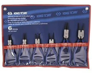 KING TONY Zestaw szczypce do pierścieni Segera 42116GP - Kombinerki i obcęgi - miniaturka - grafika 2