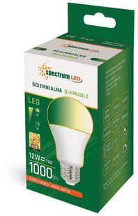 Spectrum SpectrumLED Led Gls E-27 230v 12w Ww Dimmable WOJ+14375 - Żarówki LED - miniaturka - grafika 2