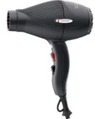 Suszarki do włosów - Gamma Piu E-T.C. Light Czarny mat - miniaturka - grafika 1