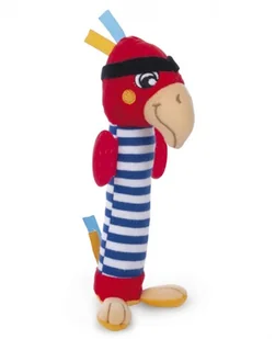 Canpol babies Pluszowa Zabawka Piszcząca Piszczek Piraci 68/034 Gryzak - Gryzaki dla dzieci - miniaturka - grafika 2