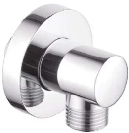 Invena przyłącze kątowe okrągłe chrom SC-P1-038 - Akcesoria do armatury i ceramiki - miniaturka - grafika 2