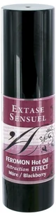 Extase Sensuel Olejek z feromonami - Extase Sensuel Hot Oil Blackberry EX021A [6433240] - Olejki i świece do masażu - miniaturka - grafika 3