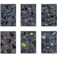 Zeszyty szkolne - ELISA Zeszyt w kratkę A4 okł.miękka SYMBOLS A10 EL-M11-080-KA4 - miniaturka - grafika 1