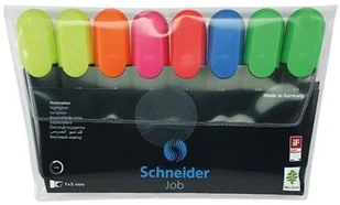 Schneider Zestaw zakreślaczy Job, 1-5 mm, 8 miks kolorów SR115088 - Zakreślacze - miniaturka - grafika 2