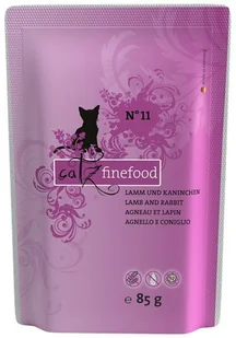 Catz Finefood N.11 Jagnięcina i Królik Saszetka 85g 5085 - Mokra karma dla kotów - miniaturka - grafika 3