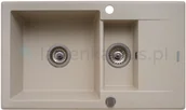 Zlewozmywaki - Pyramis 78x46 cm Korfu 070061601 - miniaturka - grafika 1