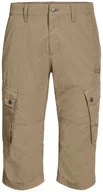 Bielizna sportowa męska - Jack Wolfskin Spodnie DESERT VALLEY 3/4 PANTS M sand dune - 48 1505391-5605 - miniaturka - grafika 1