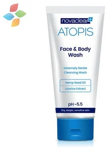 Diagnosis S.A. Novaclear Atopis Face&Body Wash płyn do mycia twarzy i ciała 200 ml 7069549 - Płyny do demakijażu - miniaturka - grafika 2