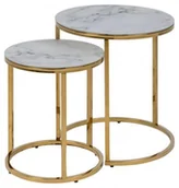 Ławy i stoliki kawowe - Actona Zestaw stolików Alisma Actona 0000092029 - miniaturka - grafika 1