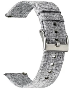 Samsung TOPP TOPP pasek do Galaxy Watch 42 mm nylon pleciony, jasno szary - Akcesoria do smartwatchy - miniaturka - grafika 2