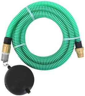 vidaXL Wąż ssący z mosiężnymi złączkami 7 m 25 mm zielony 151045 - Węże ogrodowe i zraszacze - miniaturka - grafika 2