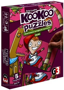G3 Gra Karciana KooKoo Puzzles Bajki - Gry karciane - miniaturka - grafika 2