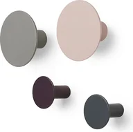 Wieszaki i stojaki - Blomus Haczyki ścienne w zestawie Ponto 4 szt. mix 65801 - miniaturka - grafika 1