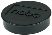 Magnesy - Nobo Magnesy do tablic 38 mm (1,5 kg), czarne, , 10 szt. 1915305 mg 0134227 - miniaturka - grafika 1