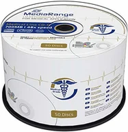 Nośniki danych - MediaRange Medical Line CD-R 700MB, 48x, inObiekt fullsurface Printable, 50er-Spin. - miniaturka - grafika 1