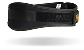 Pasy kulturystyczne - MADMAX madmax Body conform neopren Fitness pas pas do podnoszenia crossfit Gym Training ciężarów KULTURYSTYKA Training, czarny, XS MFB-333-XS - miniaturka - grafika 1
