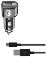 Ładowarki samochodowe - Cellular Line CELLULAR CBRHUKITQCTYCK - miniaturka - grafika 1