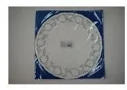 Serwetka dekoracyjna, okrągła, biała, 33 cm, 12 szt SER33-KJ - Dekoracje i nakrycia stołu na imprezę - miniaturka - grafika 3