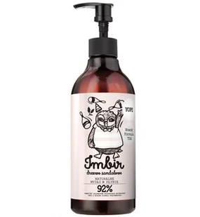 YOPE Mydło w płynie Imbir i drzewo sandałowe - - Mydła - miniaturka - grafika 2