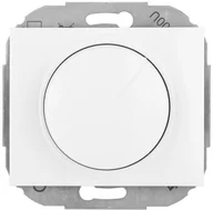 Wyłączniki światła i elektryczne - Abex Onyx biały ściemniacz obrotowy SO-O SO-O biały - miniaturka - grafika 1
