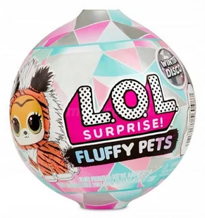 MGA Entertainment MGAE LOL SURPRISE Fluffy Pets Zwierzątko Winter Disco 560487 MGAE 560487 - Lalki dla dziewczynek - miniaturka - grafika 2