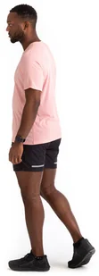 RONHILL RONHILL Koszulka biegowa męska CORE S/S TEE różowa - Koszulki sportowe męskie - miniaturka - grafika 3