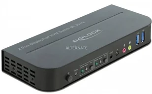 Delock 11482 przełącznik KVM Czarny - Przełączniki KVM Delock 11482 przełącznik KVM Czarny - Przełączniki KVM - miniaturka - grafika 1