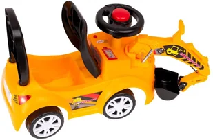 Jeździk pchacz koparka z klaksonem KX7293 - Jeździki dla dzieci - miniaturka - grafika 6
