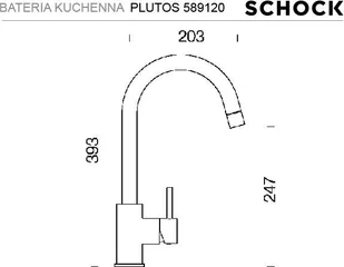 Schock PLUTOS 589120 CHR chrom - Baterie kuchenne - miniaturka - grafika 2