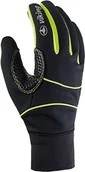 Rękawice narciarskie - Viking Viking Rękawice Lahti czarno-żółte r 6 - miniaturka - grafika 1