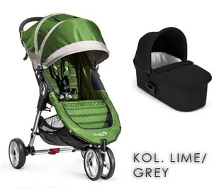 Baby Jogger City Mini Lime/Grey - Wózki dziecięce - miniaturka - grafika 2