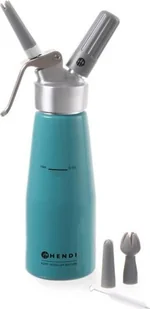 Hendi Syfon do bitej śmietany turkusowy 0,5 l 975893 - Akcesoria gastronomiczne - miniaturka - grafika 3
