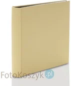 Albumy fotograficzne - Walther Album Fun duży krem (tradycyjny 100 czarnych stron) - miniaturka - grafika 1