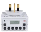 Wyłączniki światła i elektryczne - Maclean MCE30GB Timer cyfrowy Maclean Energy, wersja angielska CEN-38262 - miniaturka - grafika 1