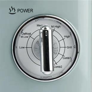 Kuchenka mikrofalowa Girmi Retro FM21 FM2100 Miętowy - Kuchenki mikrofalowe - miniaturka - grafika 3