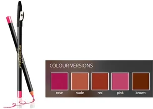 Eveline Max Intense Colour Konturówka Do Ust 015 Red - Konturówki do ust - miniaturka - grafika 2
