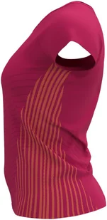 Compressport Koszulka biegowa damska PERFORMANCE SS T-SHIRT różowa - Bielizna sportowa damska - miniaturka - grafika 7