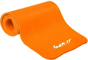 MOVIT POMARAŃCZOWA MATA PIANKOWA 183x60x1,0cm DO ĆWICZEŃ GIMNASTYKI FITNESS JOGI 20040616 - Maty do jogi - miniaturka - grafika 9
