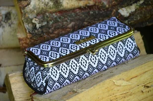 Noble Cosmetic Portfelik Noble Black&White BW002 - Kosmetyczki, organizery i kuferki - miniaturka - grafika 6