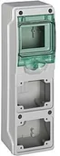 Pozostałe oświetlenie - Schneider Electric 13176 Mini cofrets kaedra przeznaczone do zastosowań przemysłowych TOMAS, 98 X 310 MM, 4 Module, 2 otwory 13176 - miniaturka - grafika 1