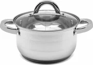 Garnki - Tadar GARNEK STALOWY Z POKRYWKĄ 20cm 3.0L ROGER TD-7120 TD-7120 - miniaturka - grafika 1