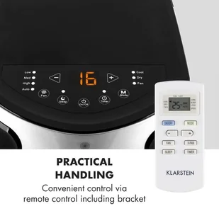 Klarstein New Breeze ECO mobilny klimatyzator 935 W 10.000 BTU/h (2,9 kW) A+ ACO6- - Klimatyzatory - miniaturka - grafika 20