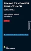 Prawo - Prawo zamówień publicznych Komentarz - Bazan Aneta, Nowicki Józef Edmund - miniaturka - grafika 1