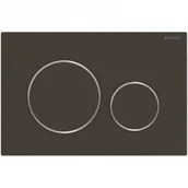 Przyciski spłukujące - Geberit 115.882.14.1 Sigma20 przycisk spłukujący czarny mat/chrom błyszczący 115.882.14.1 - miniaturka - grafika 1